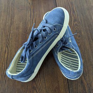 Taos Plim Soul Denim Blue Canvas Sneakers
